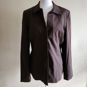 Ann Taylor fitted jacket/spandex